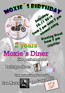 Miss Elinor Divine Moxies Diner Moers Burlesque